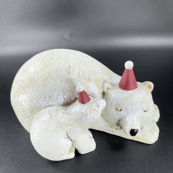 Tim Coffey Polar Bear Holiday Figurine 2007 Demdaco The Nature of Christmas VTG - Picture 8 of 11